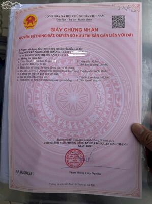 Nhà 4 tầng 3x10m nở hậu 3.6m 4PN 3WC, 353/8 Lê Quang Định 5.68 tỷ