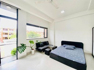 phòng 35m2 full nội thất ban công lê văn duyệt bình thạnh gần cầu bông, chợ bà chiểu, quận 1 quận 3