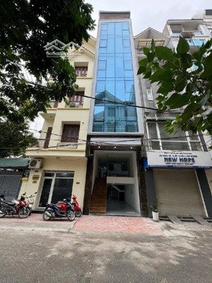 toà nhà 8 tầng mới xây phố mai dịch, cầu giấy -80m -8 tầng -mặt tiền 4,5m -ô tô tránh, đỗ ngày đêm