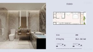 bán gấp căn studio aria bay giá chỉ 1,9xx tỷ. liên hệ: 