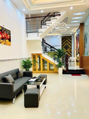 bán nhà bình tân-hẻm xe hơi 6m hương lộ 2 gần 4 xã-4x14-3 tầng-4 pngủ-nhà mới đẹp ở ngay-giá 5,x tỷ