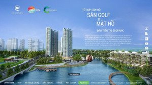 bán 2 ngủ 1 vệ sinh , 59m2 sử dụng - chung cư aqua bay , kđt ecopark - giá chỉ 3 tỷ 860