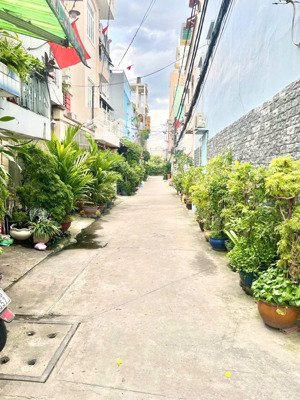 quận 6 nhà mới đẹp 3pn3wc sổ hồng riêng, không quy hoạch, hẻm xe hơi tới nhà 30m ra mặt tiền