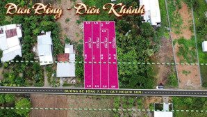 ms261. mở bán 4 lô đất diên lâm (diên đồng cũ), diên khánh 650 triệu/ lô