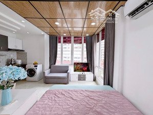 cho thuê căn hộ 1 phòng ngủ full nội thất quận 3-máy giặt riêng-thoáng mát