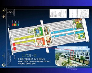 bán shophouse 80m2 tại thăng long central city, 2,8 tỷ, 3pn, 4wc, mặt tiền 5m