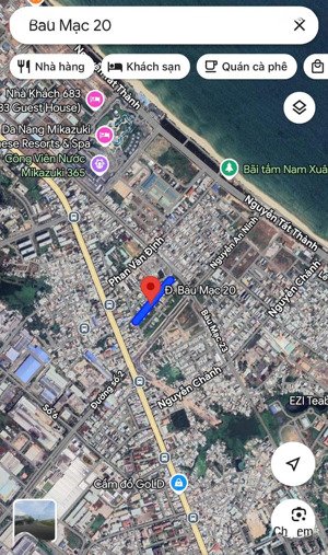 đất mt bàu mạc 20 sạch đẹp, gần biển sát trục nguyễn an ninh