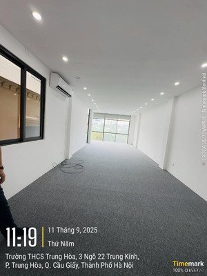 cho thuê văn phòng 45m2 tại trung kính, yên hòa, cầu giấy, hà nội, chỉ với 8 triệu