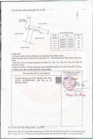 chính chủ tên em cần bán 50m2 an dương, hải phòng, ngõ 3m giá 1,3 tỷ