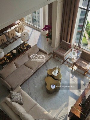 cho thuê nhanh căn penthouse 325m2, hồ bơi riêng, full nội thất