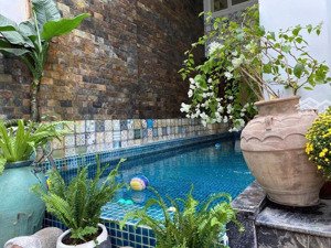 bán biệt thự hồ bơi siêu vip tại nguyễn văn hưởng, thảo điền. dt 200m2 (8x25m) - nhà 4 tầng - 41 tỷ