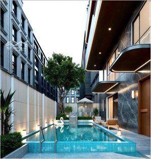 bán biệt thự căn góc, bể bơi, thang máy tại ngõ 115 nguyễn sơn. khu phân hàng không