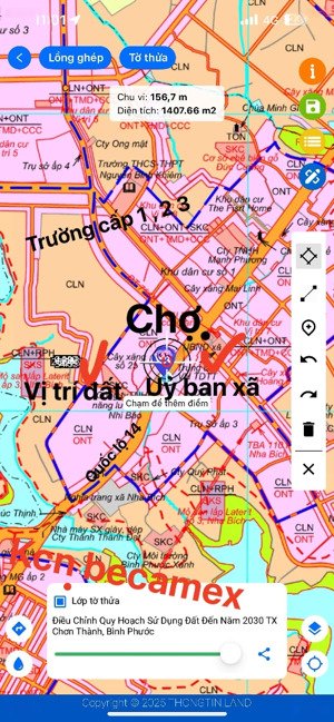 chủ cần bán gấp lô góc chơn thành 2 mặt tiền đường sát quốc lộ 14 , gần kcn becamex 1350m2 giá 680