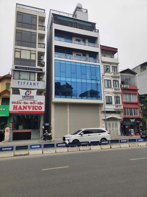 bán tòa nhà building trần quốc vượng quận cầu giấy kd sầm uất vi trí vip 130m 10t mt 6m giá 85 tỷ