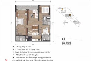em bán căn hộ mizuki park block mp678 - 95m2/3pn - sổ hồng sẵn. giá 5,19 tỷ. lh xem nhà: 