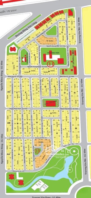 chính chủ cần bán lô đất dự án kdc số 1 phường thạnh mỹ lợi. dt 5x22m giá 13tỷ100 sổ đỏ cá nhân