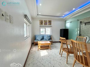 phòng rộng nguyên sàn 50m2 1pn, 1pk riêng biệt, nhà nhiều cửa full ánh sáng sát hoàng sa, tân bình