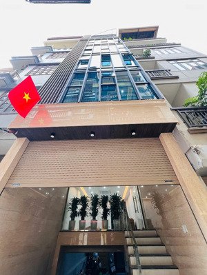 tòa nhà văn phòng mới tinh mặt phố vũ phạm hàm, cầu giấy. dt 73m2, 9 tầng, thang máy, gara oto.