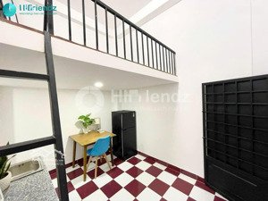 duplex gác cao dương quảng hàm có máy lạnh gần đại học văn lang