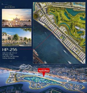 bán shophouse tại vinhomes royal island, đường hạnh phúc rộng 51 m