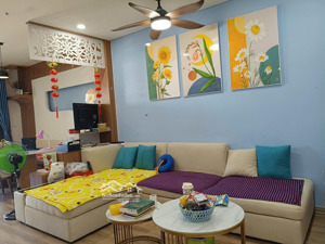 cho thuê căn hộ 2pn, đầy đủ nội thất, tầng thông công viên, giá 10tr/tháng bao phí - lh 