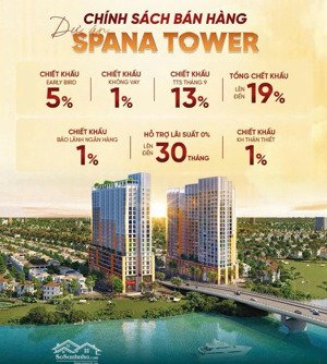 dự án căn hộ cao cấp sun spana tower ngay tại cầu hòa xuân, 2,3 tỷ, 35m2, 1pn, 1wc