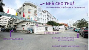 nhà lầu đẹp, mặt tiền võ văn kiệt, q. 1. vị trí đẹp, chỗ đậu xe ô tô rộng