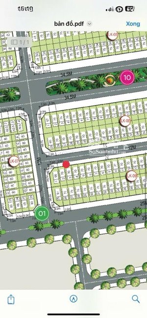 rẻ đẹp nhất dự án phố nối house lô lk9 - 03 diện tích 70m2 giá 61tr/m2, lh e 