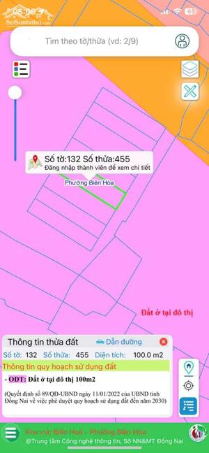 Đất sổ riêng thổ cư 1.85 tỷ/100m2, đường ô tô