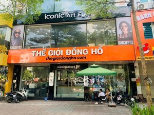 cho thuê nhà mặt phố nguyễn trãi thanh xuân dt: 120m²x4 tầng lô góc mt 10m, nhận diện thương hiệu