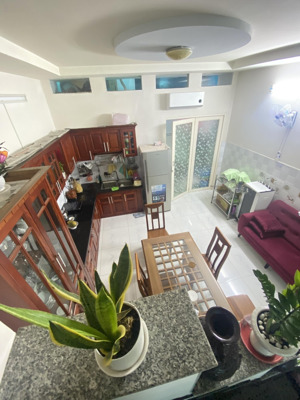 gần công viên phú lâm! nhà mới 4 tấm kinh dương vương. dt: (4,5x15)m giá: 6,8 tỷ(tl)