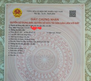 chính chủ cần bán đất mai lâm, đông anh - 48,4m2 - mặt tiền 5,34m - ô tô vào đất, chỉ 5,6 tỷ