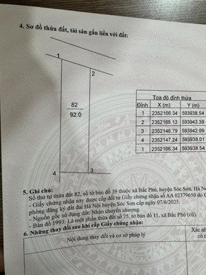 bán đất tại bắc phú, sóc sơn, hà nội, 25 triệu / m2, 92 m2, giá cực chất