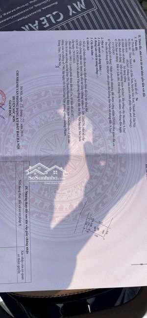 bán gấp đất nền 70m2 tại xã bắc sơn, sóc sơn, hà nội, 1,18 tỷ