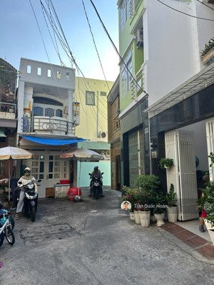 bán nhà góc 2 mặt hẻm thoáng mát, 1 trệt 1 lầu lý thường kiệt, p1 vũng tàu, 36,2m2 giá 3,6 tỉ tl