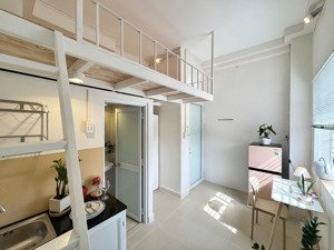 cho thuê duplex trần cao, mới tinh, decor chill đồng nai q10