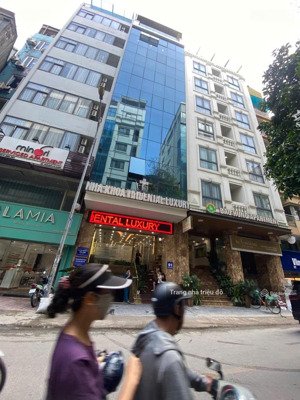 đẹp sang xịn toà nhà mp trần quốc vượng cg 130m2 vp 9 tầng hầm thang máy kinh doanh đỉnh chỉ 87tỷ