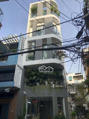 bán nhà góc mặt tiền đường nhánh lê văn duyệt, bùi hữu nghĩa, vũ tùng - 4m x 12m - 5 tầng - 14 tỷ