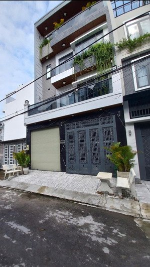 cần tiền mặt bán nhà 4 tầng mt kd đường số 45, tquy, ngang 4,5m xây kiên cố vào ở ngay. tl9c