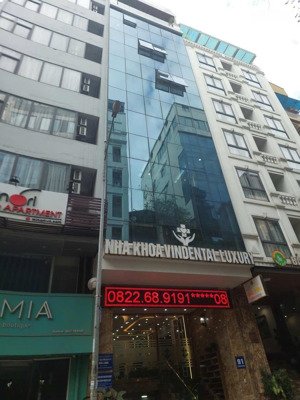 trần quốc vượng: mặt phố, toà building 1 hầm 8 nổi, 2 thoáng, dòng tiền ổn định 85 tỷ