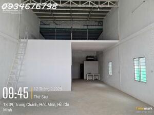 Cho thuê gấp kho, nhà xưởng 620/21/5 QL 22 (Lê Quang Đạo mới), Trung Chánh (Bà Điểm mới), Hóc Môn, 11tr, 160m2