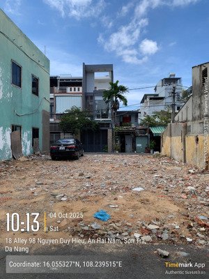 bán đất kiệt ô tô 2mt trước sau nguyễn duy hiệu, cách nguyễn văn thoại chỉ 50m. lh: 