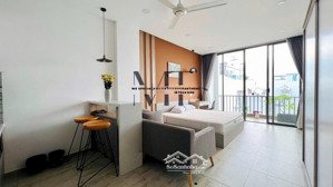 căn hộ 1 phòng ngủ cao cấp gần cầu kiệu, phú nhuận ban công siêu thoáng