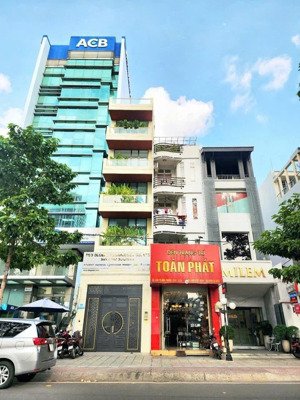 bán nhà mặt tiền paster, phường võ thị sáu, quận 3 dt: 22x27m hầm 4 tầng, giá: 399 tỷ tl