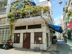 (hàng hot) nhà góc 2 mặt tiền hxh lê văn sỹ p12 q3 - dt 6m x 11m - oto né nhau, giá bán : 13 tỷ tl