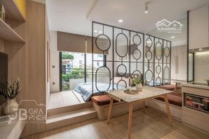 căn hộ 1pn mới 100% - full nội thất cao cấp - thang máy - bảo vệ - gần q1, q3 - hoàng hoa thám