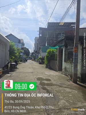 bán đất tại bưng ông thoàn, 6,2 tỷ, 94 m2, mặt tiền 6,5m, sổ hồng sẵn
