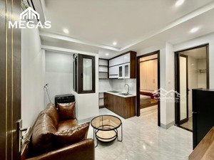 cho thuê căn hộ 1 phòng ngủ cửa sổ full nội thất mới ngay lotte liễu giai - đường phan kế bính