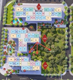 căn hộ 3pn 86,5m² tòa ld2 giá 5,9x tỷ, thanh toán giãn 2 năm