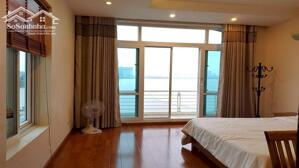 Cho thuê căn hộ dịch vụ tại Yên Hoa, Tây Hồ, 55m2, 1PN, ban công view hồ, đầy đủ nội thất